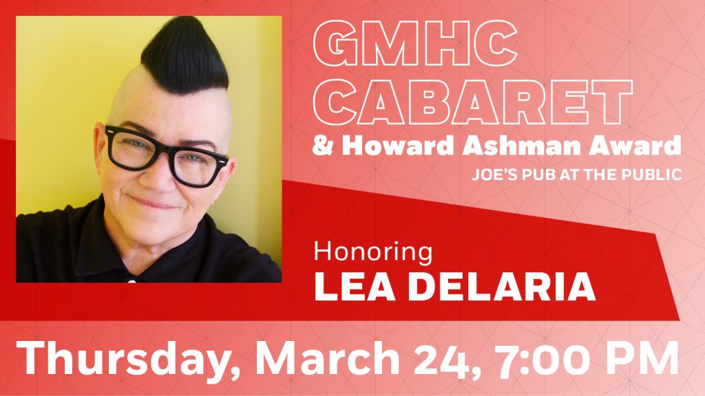 Announcement for 2022 GMHC Cabaret and Howard Ashman Award